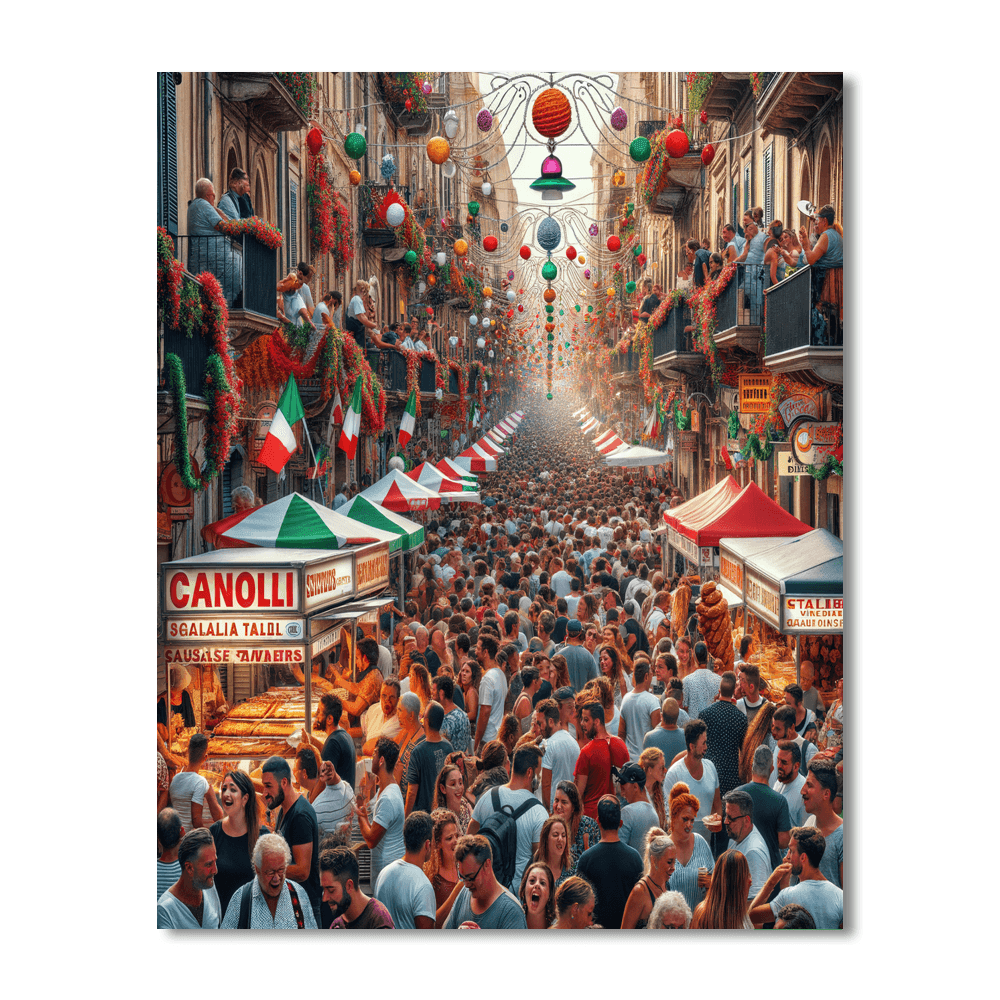 Feast Of San Gennaro - United States Numbered Painting Kits