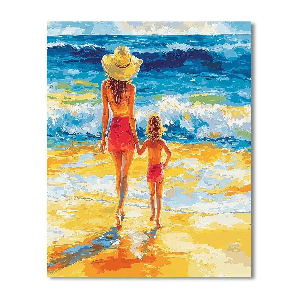 Sunshine And Laughter Number Painting