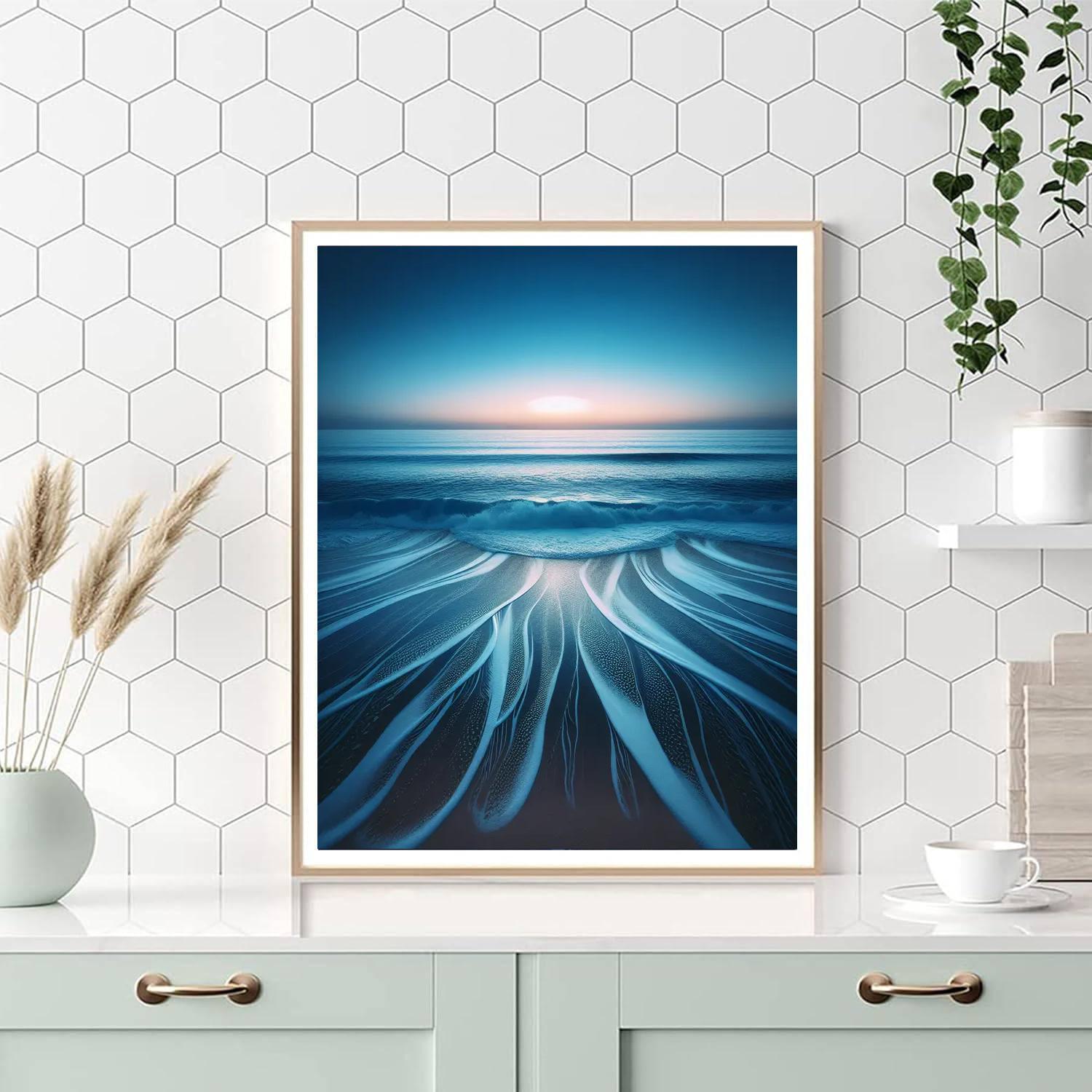 Ocean Horizon Tranquility DIY Paint By Numbers