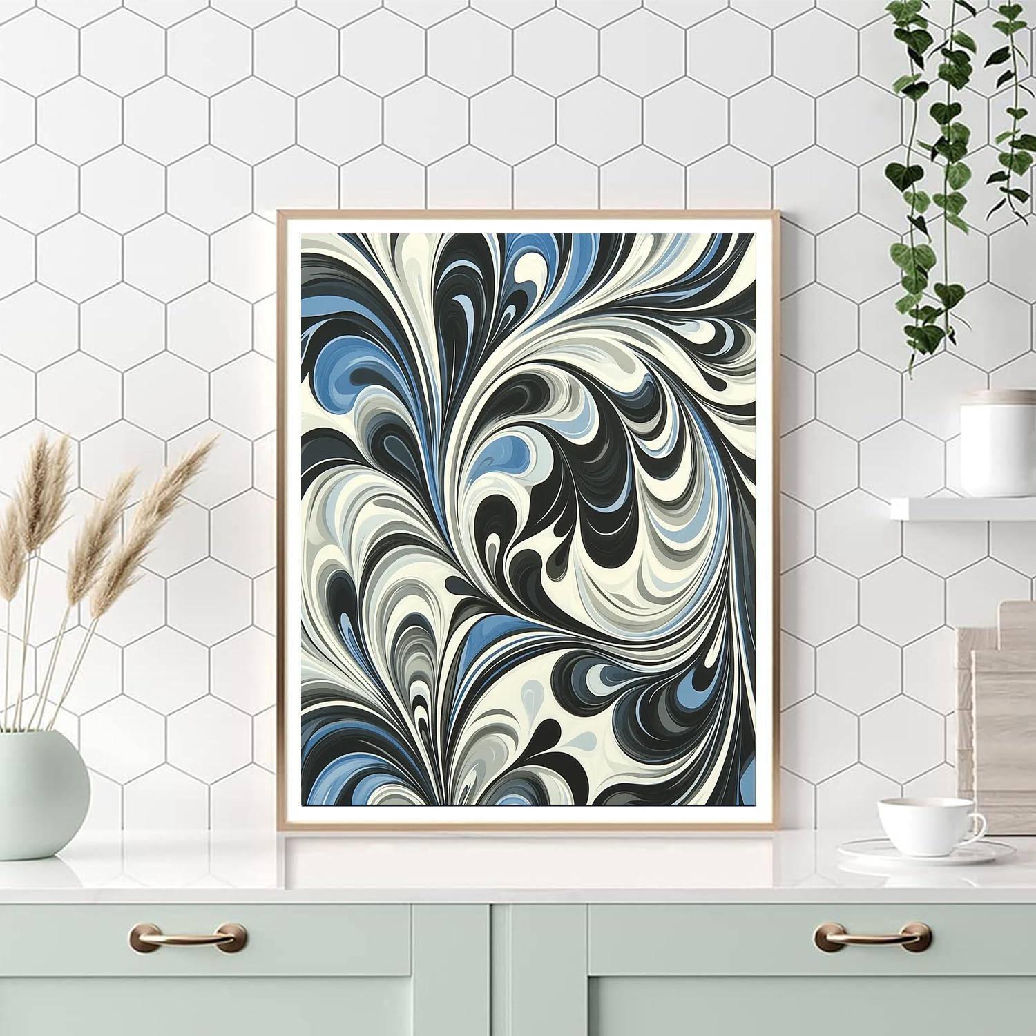 Banksy Inspired Interconnected Souls  Paint By Color