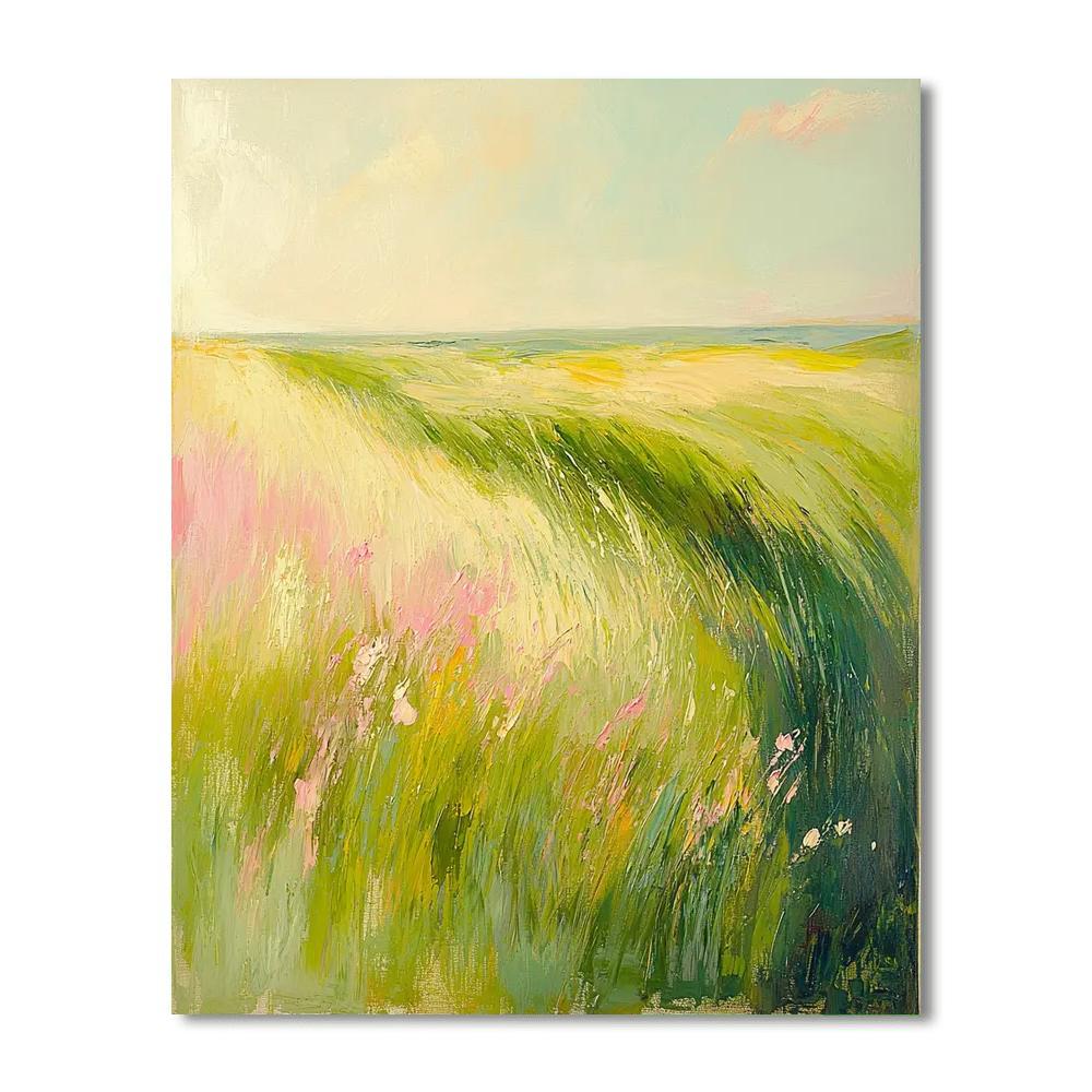 Edgar Degas Inspired Whispering Meadows Dreamscape  Paint By Number