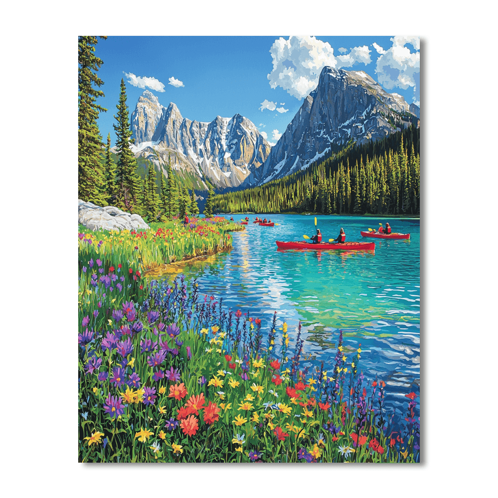 Emerald Lake Paint By Numbers Kits