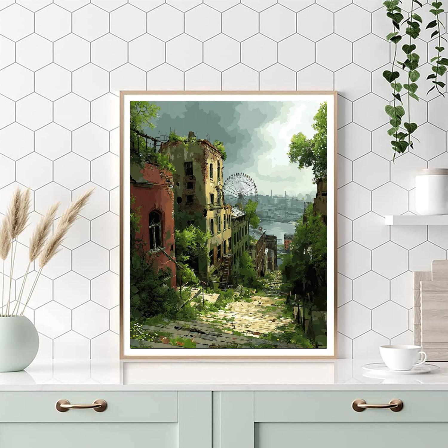 Chernobyl Exclusion Zone - Ukraine DIY Paint By Numbers