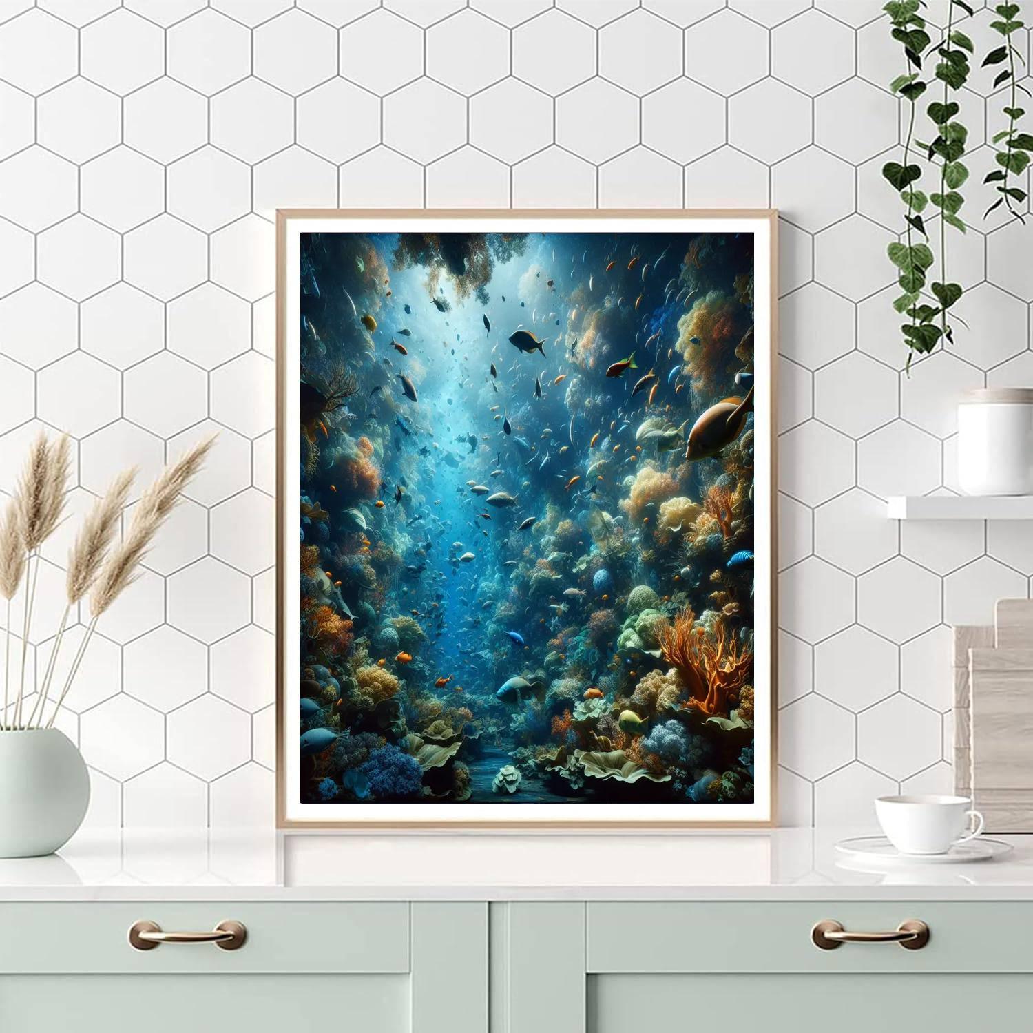 Mystic Undersea Odyssey DIY Paint By Numbers
