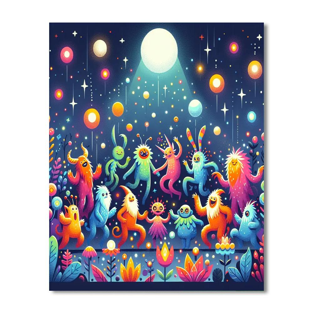 Magic Under The Stars Paint By Numbers Art