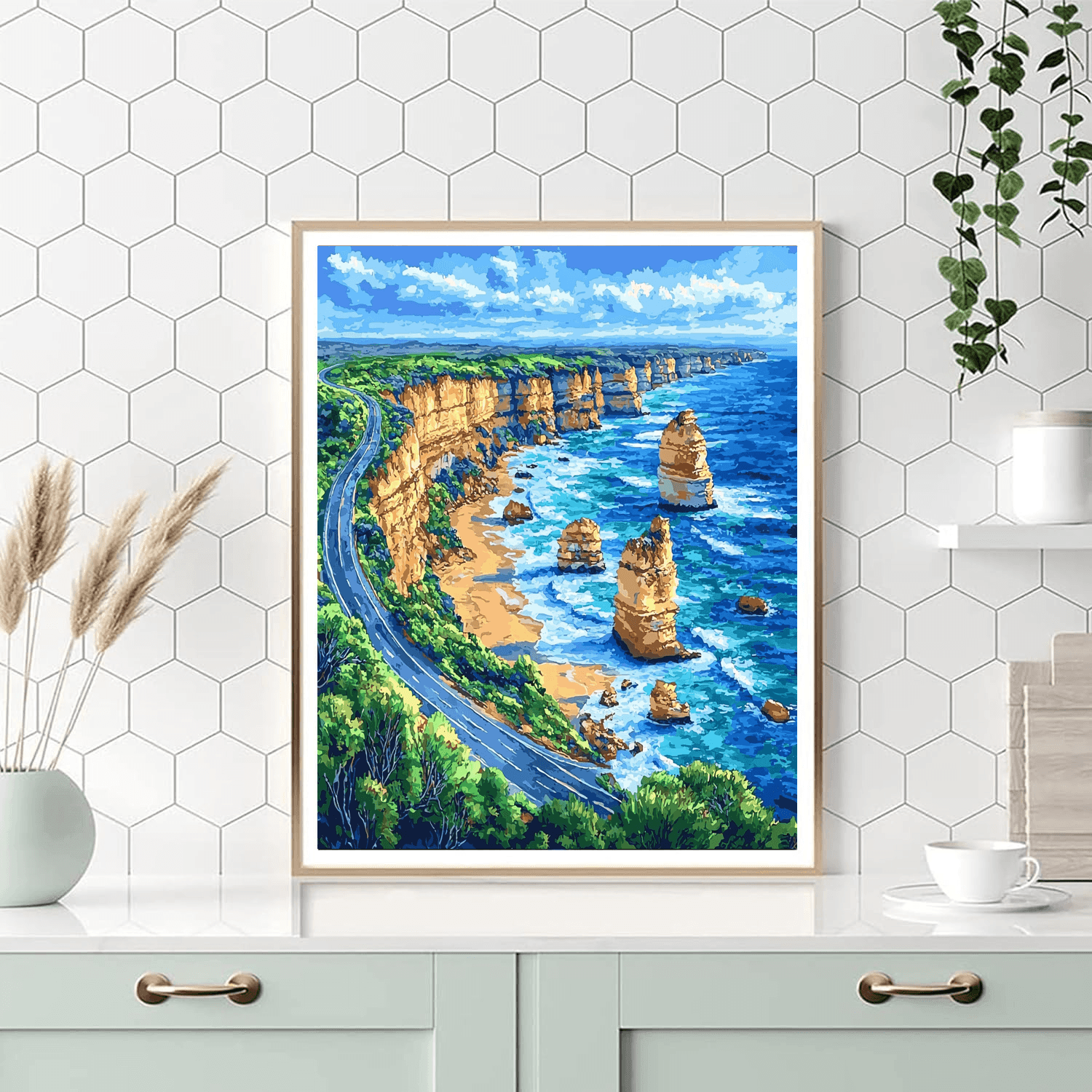 Great Ocean Road - Australia Numbered Painting Kits