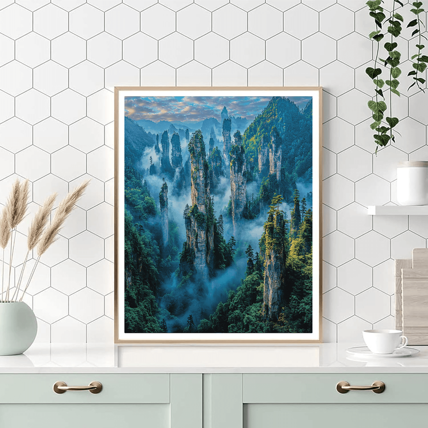 Wulingyuan Scenic Area - China Painting By Numbers Kit