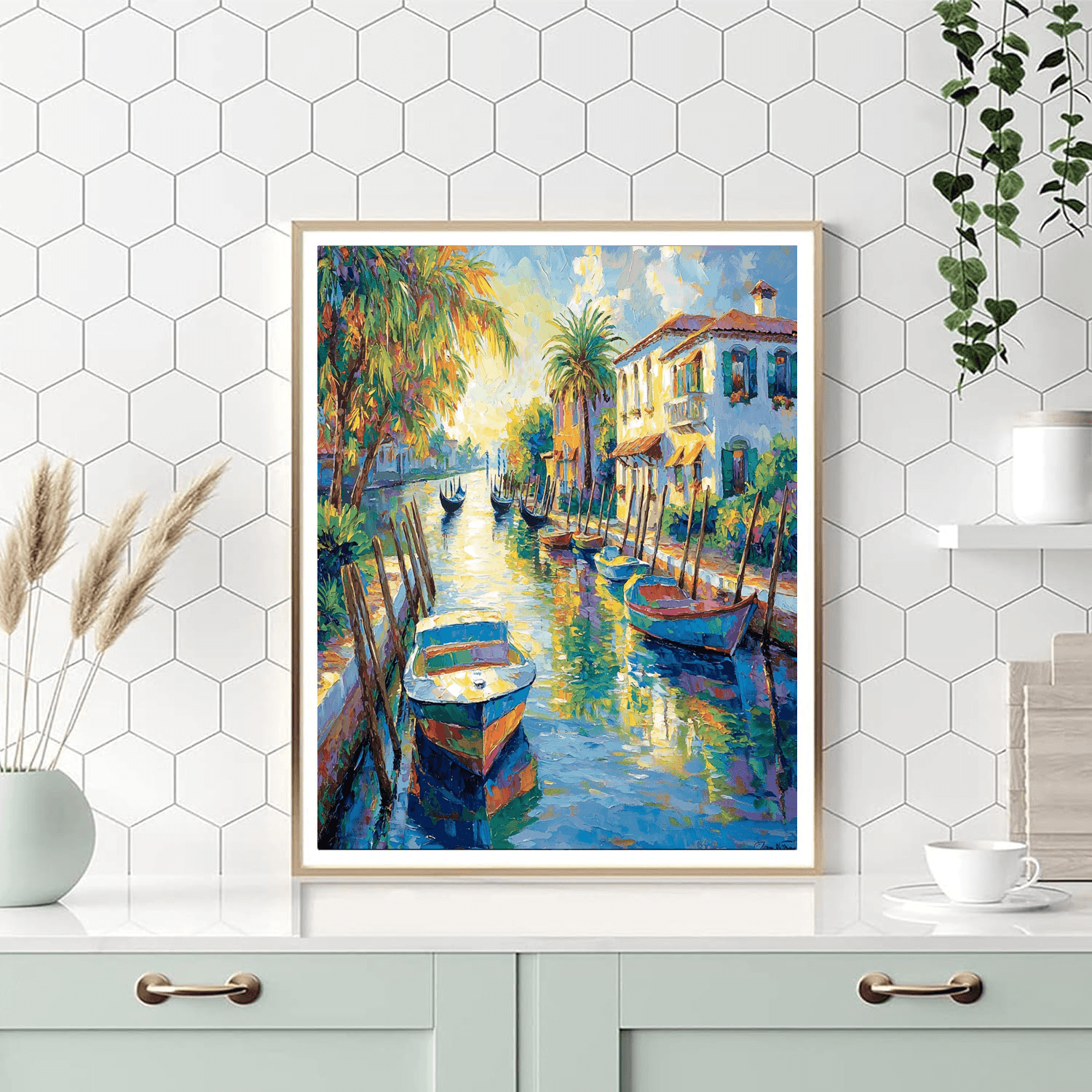 The Venice Canals Paint By Number