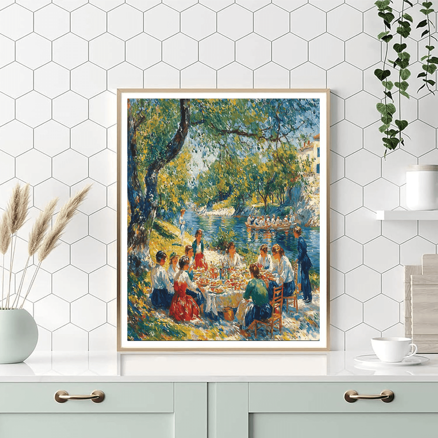Renoir Inspired Joyful Connections Paint By Numbers Kits
