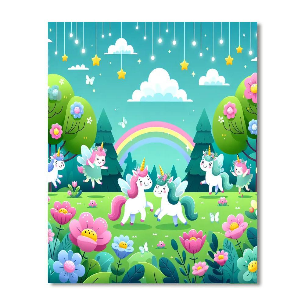 Magical Creature Encounter Paint By Color