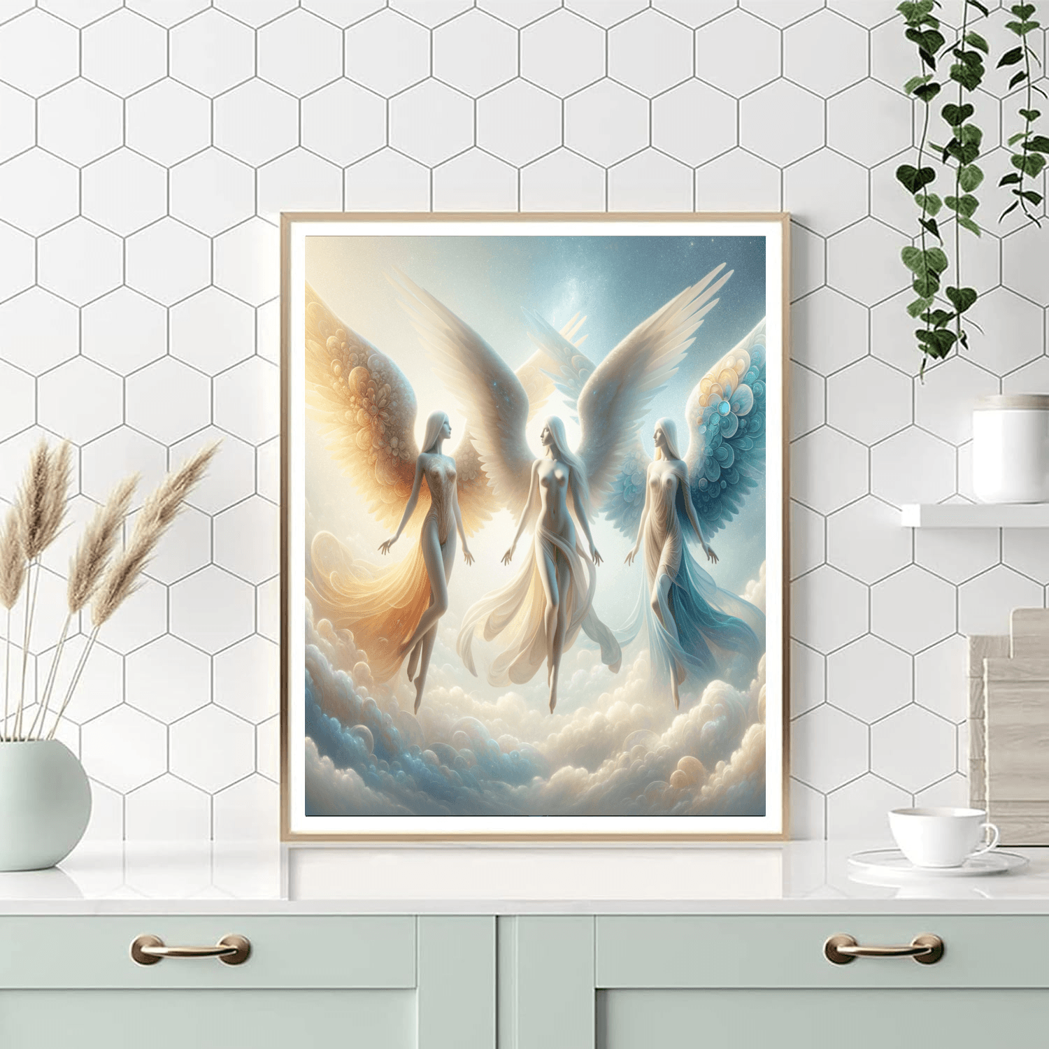 Ethereal Angelic Vision Numbered Painting Kits