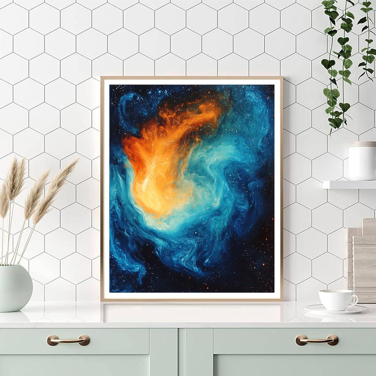 Mark Rothko Inspired Nebula Essence  Paint By Number