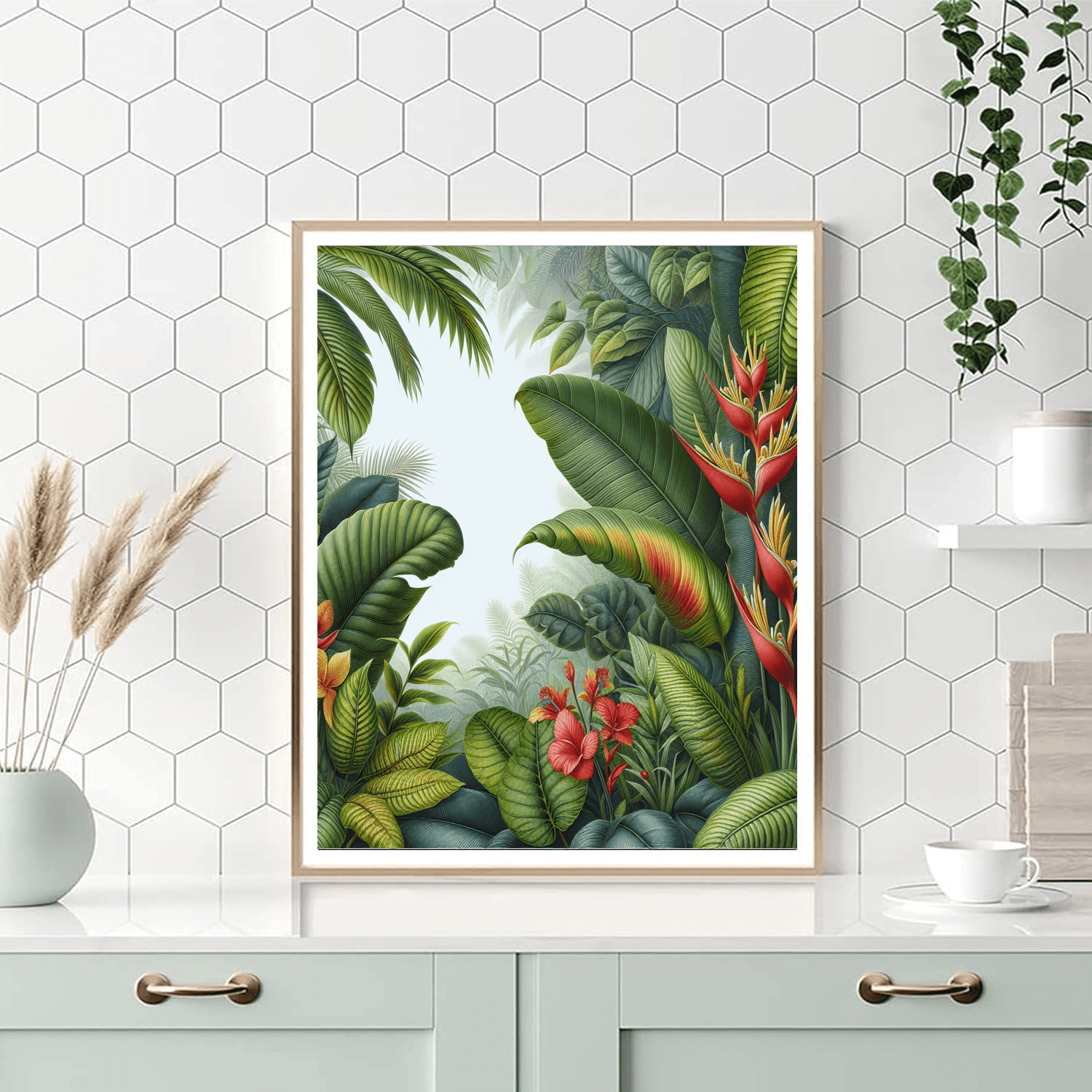 Botanical Bliss Collection Painting By Numbers Kit