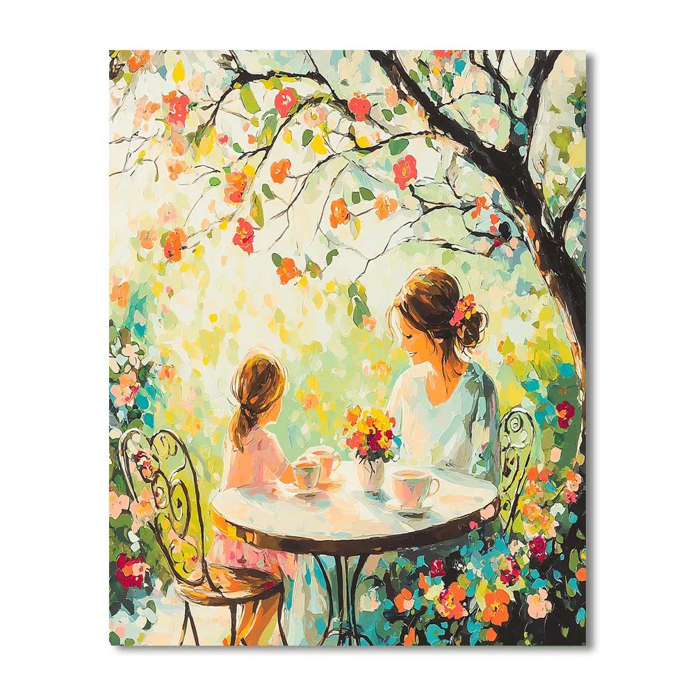 Blissful Afternoon Tea Numbered Painting Kits