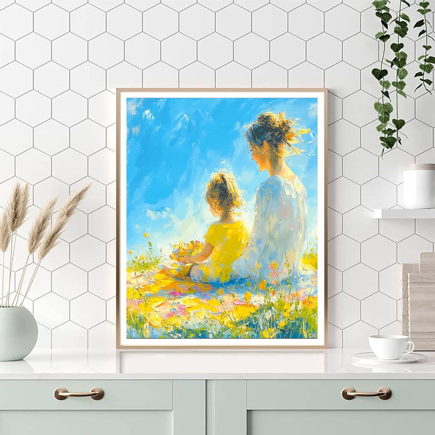 A Warm Embrace In The Sun Paint By Numbers Kits