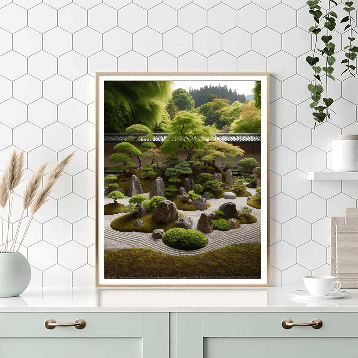 Japanese Zen Garden Paint By Numbers Kits