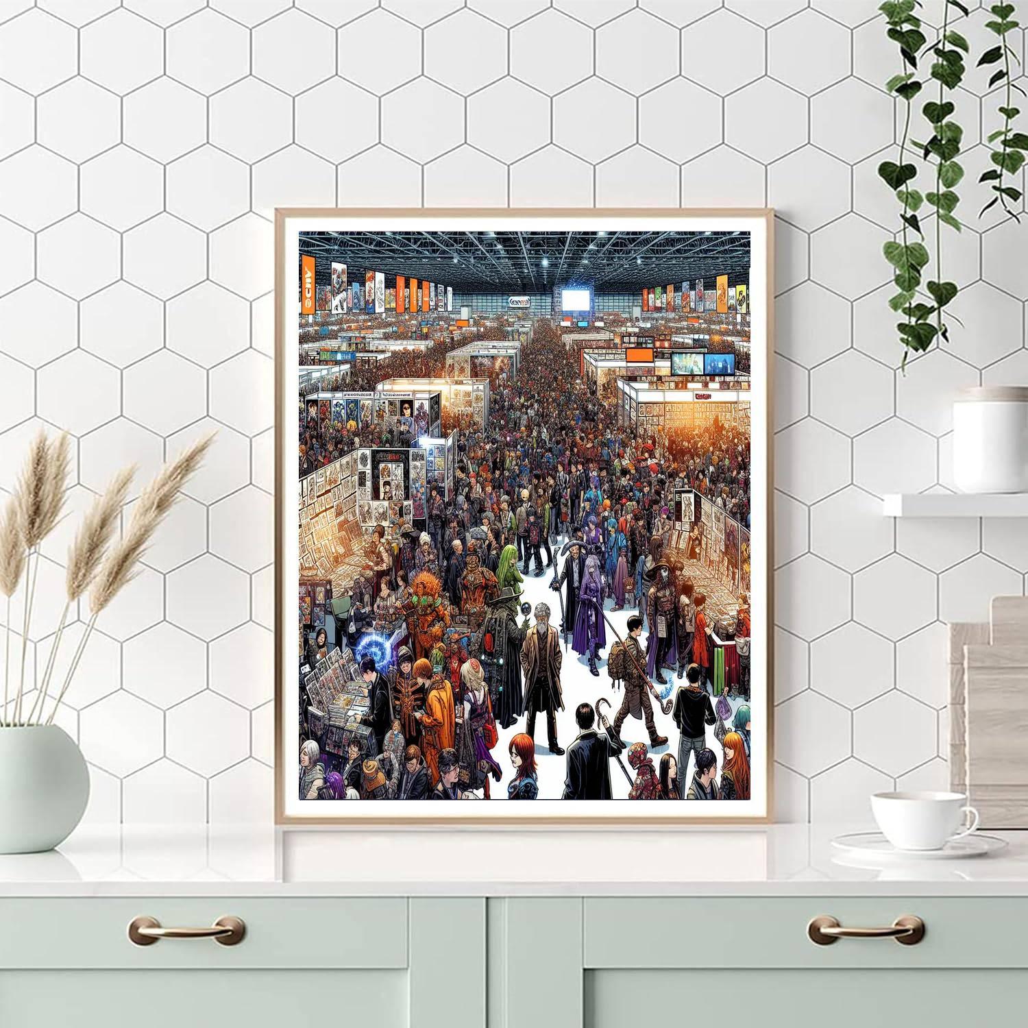 Comic-con International - Usa DIY Paint By Numbers