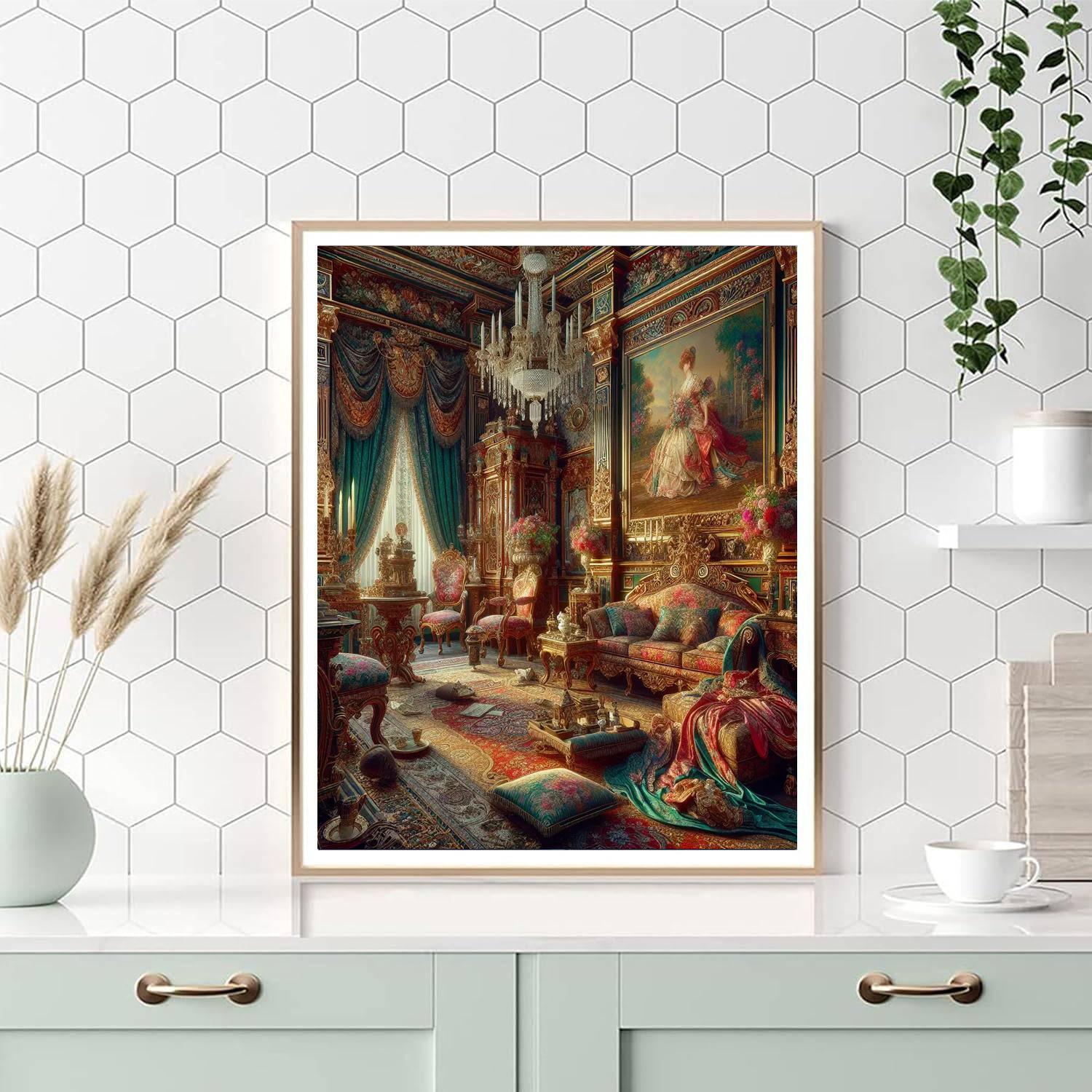 Elegant Victorian Charm Paint By Numbers