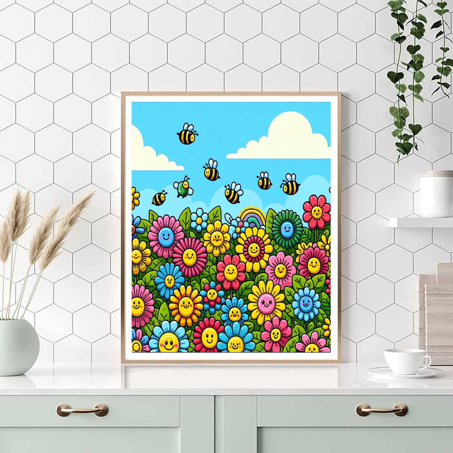 Fun Garden Numbered Painting Kits