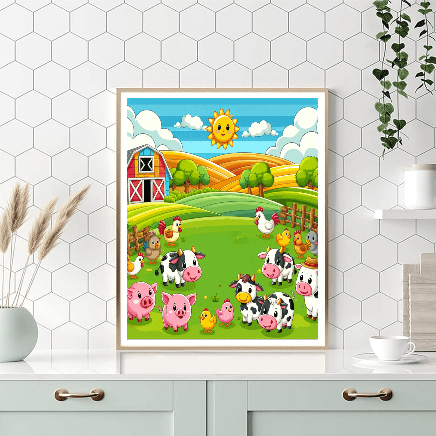 Sunshine Farm Paint By Number