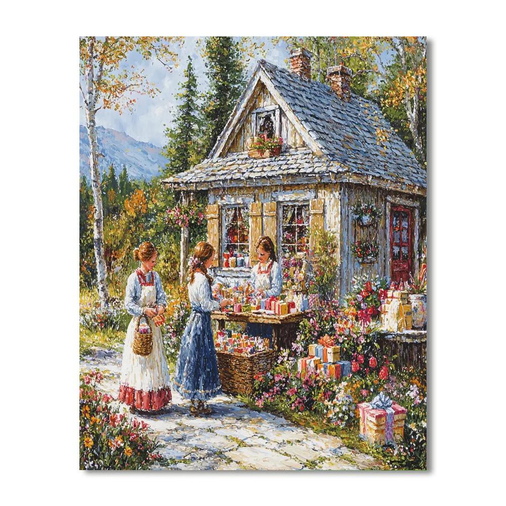 Treasures From The Heart Number Painting