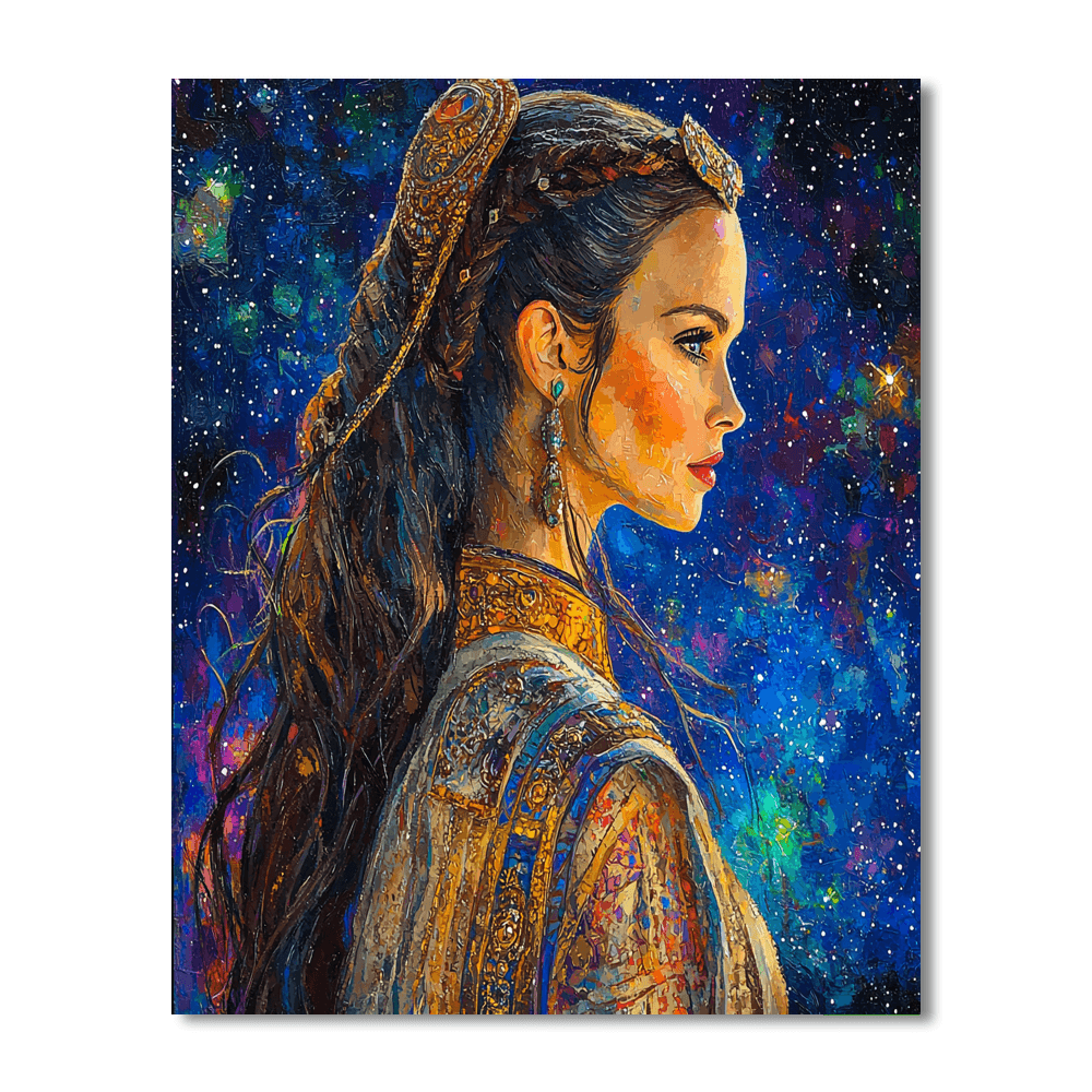 Natalie Portman: The Eloquent Transformation Of Padmé Amidala Paint By Number