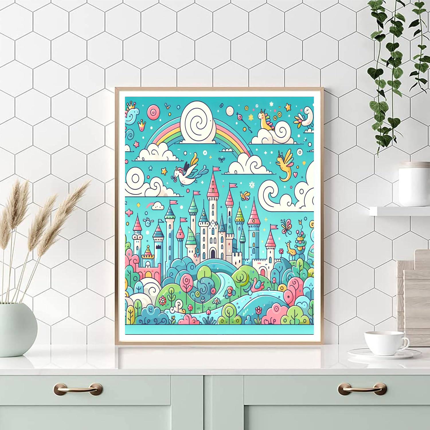 My Dream World Numbered Painting Kits