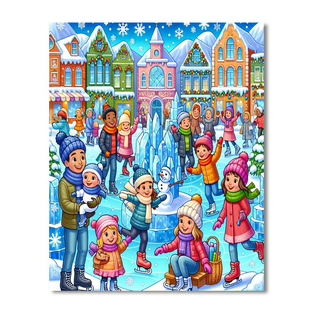 The Carnival Of Quebec Paint By Color