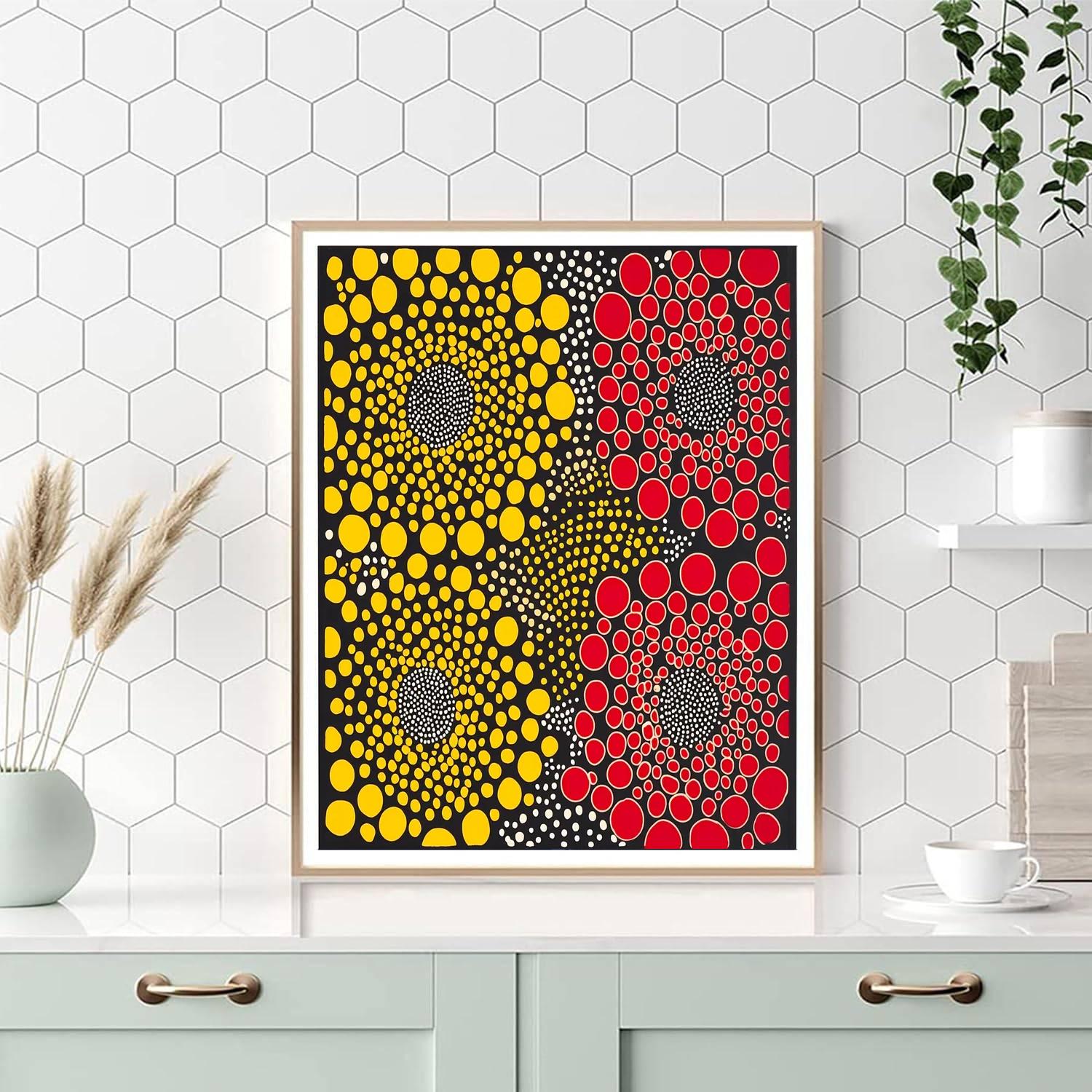 Yayoi Kusama Inspired Patterns Of Self-Discovery  Paint By Number