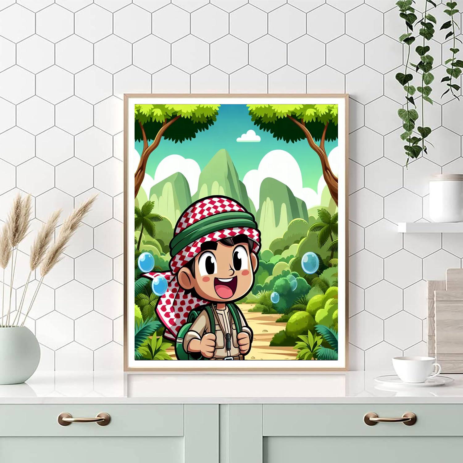 Rainforest Explorer Trek DIY Paint By Numbers