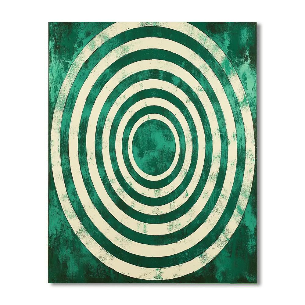 Yayoi Kusama Inspired Transcendent Circles  Paint By Number