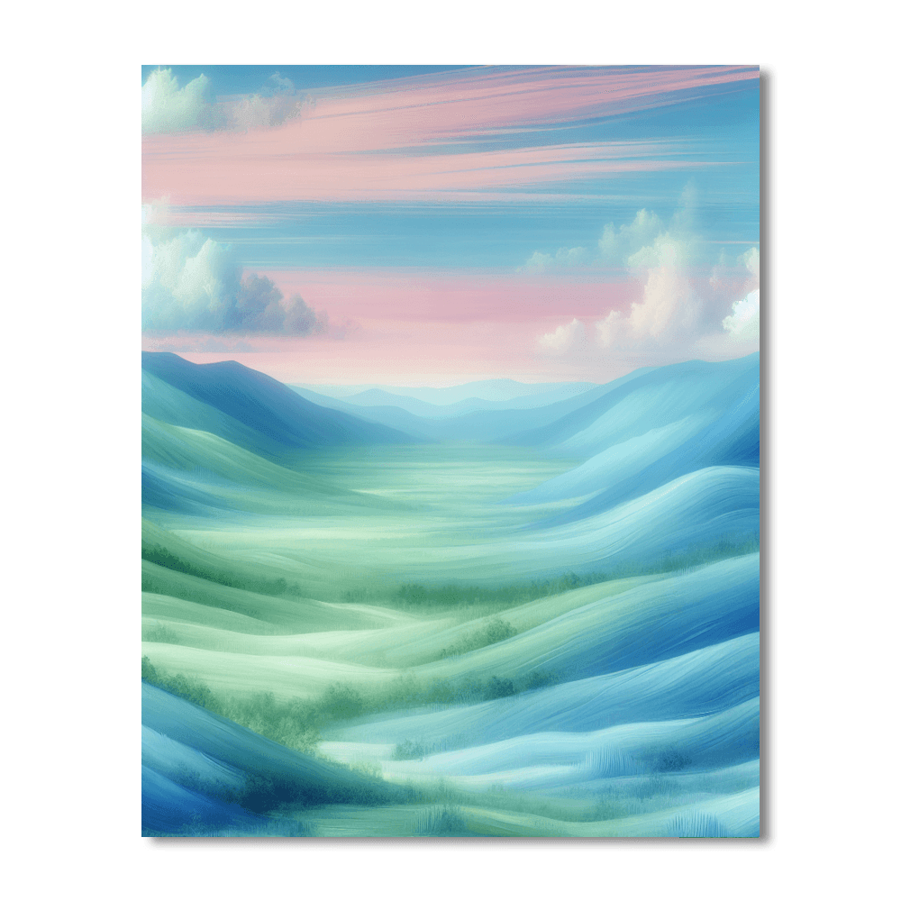 Gentle Pastel Daydream DIY Paint By Numbers