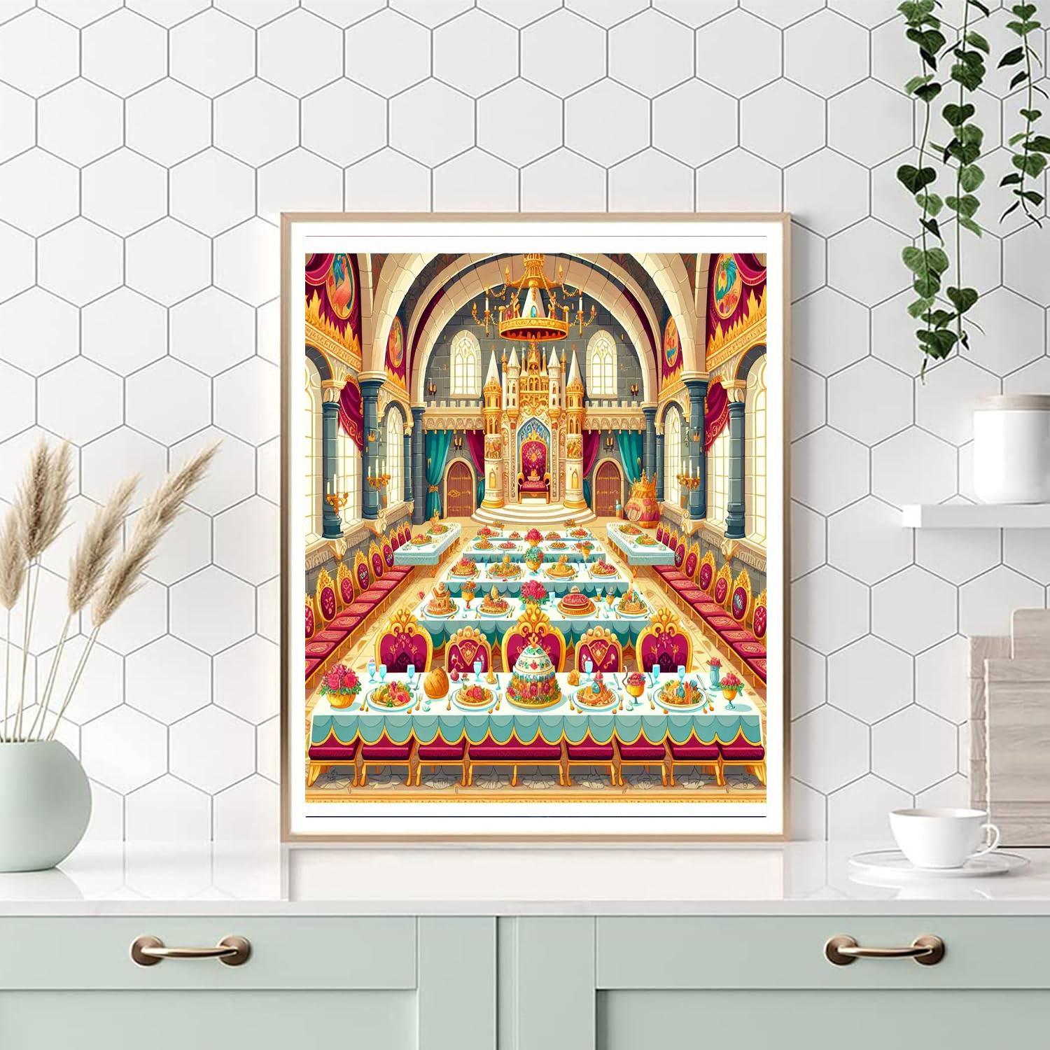 Royal Feast Celebration Paint By Numbers Art