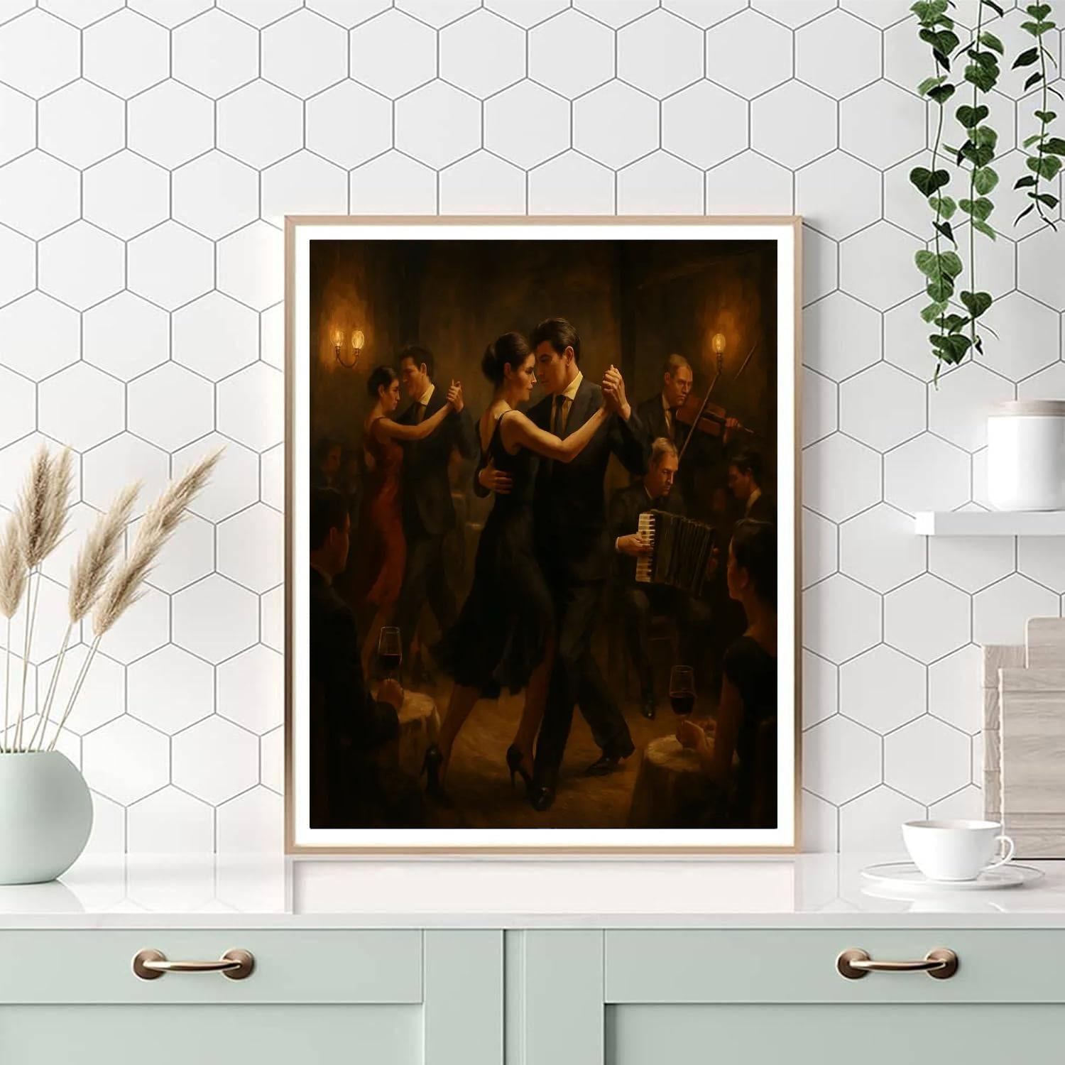 Tango Festival - Buenos Aires Painting By Numbers Kit
