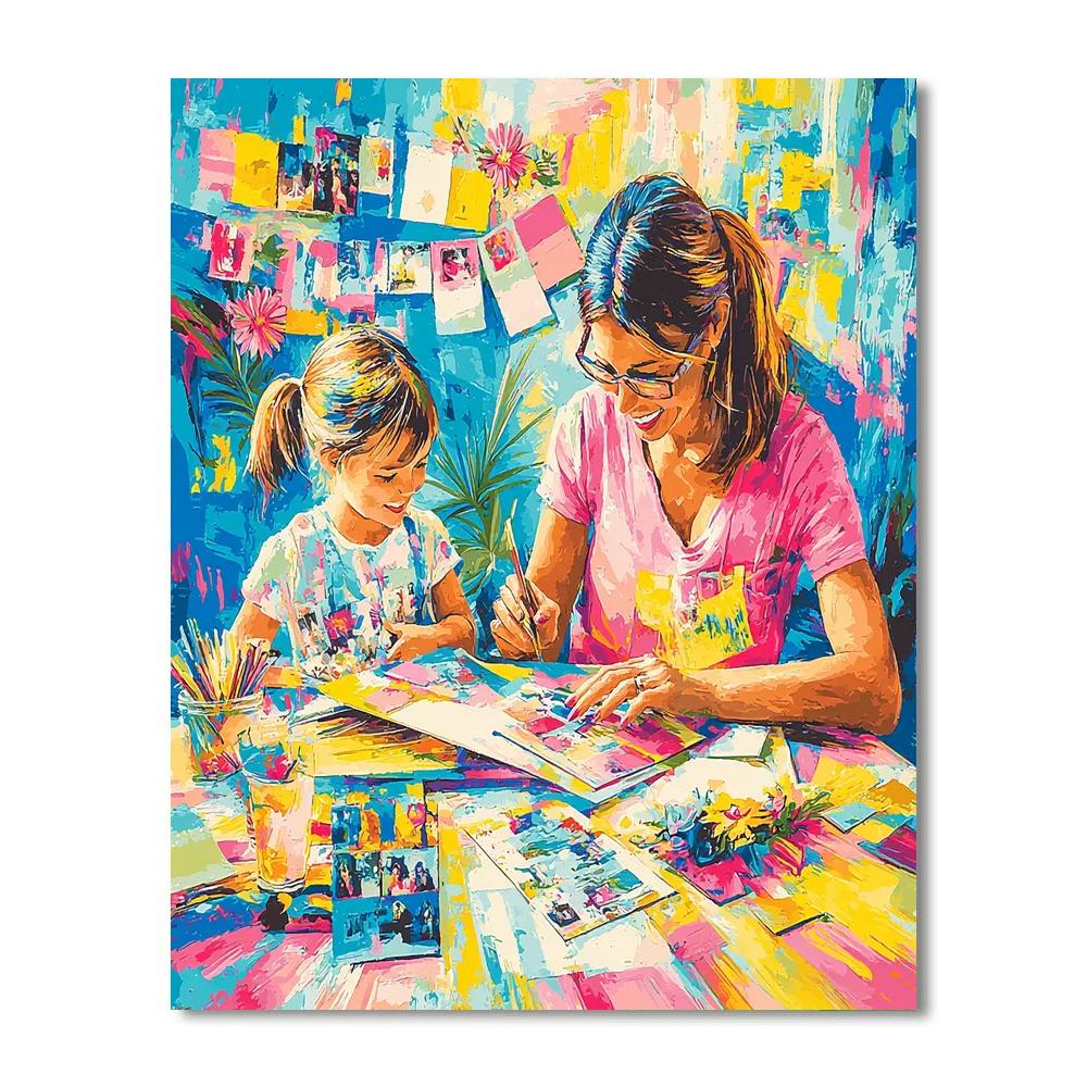 The Bonds We Build Number Painting