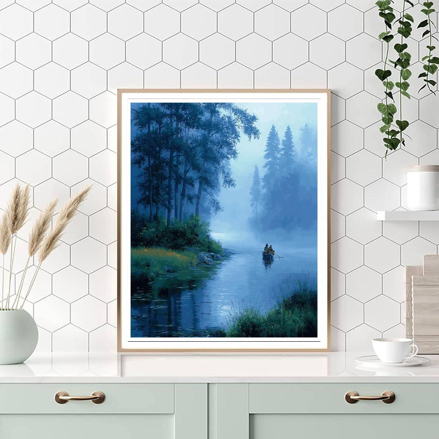 Gentle Waters Of Home Numbered Painting Kits