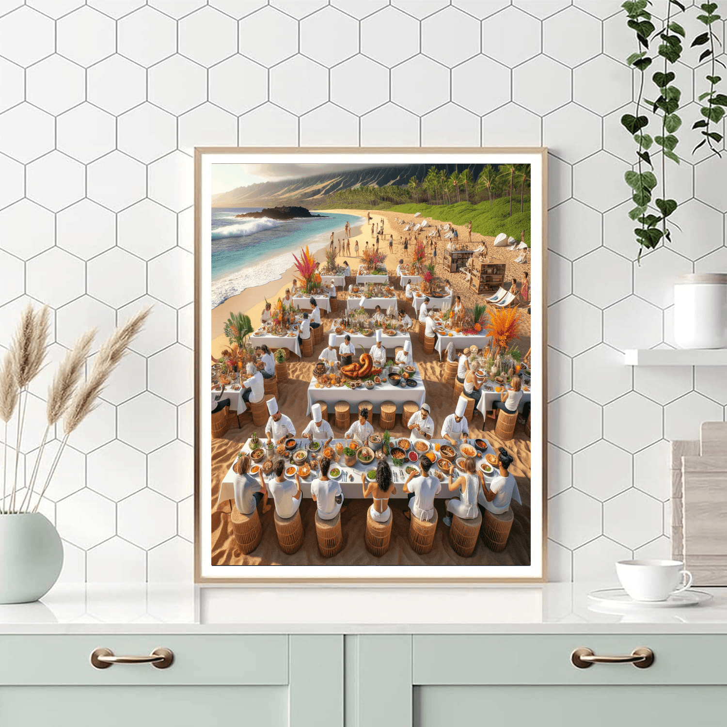 Hawaii Food & Wine Festival - Usa DIY Paint By Numbers