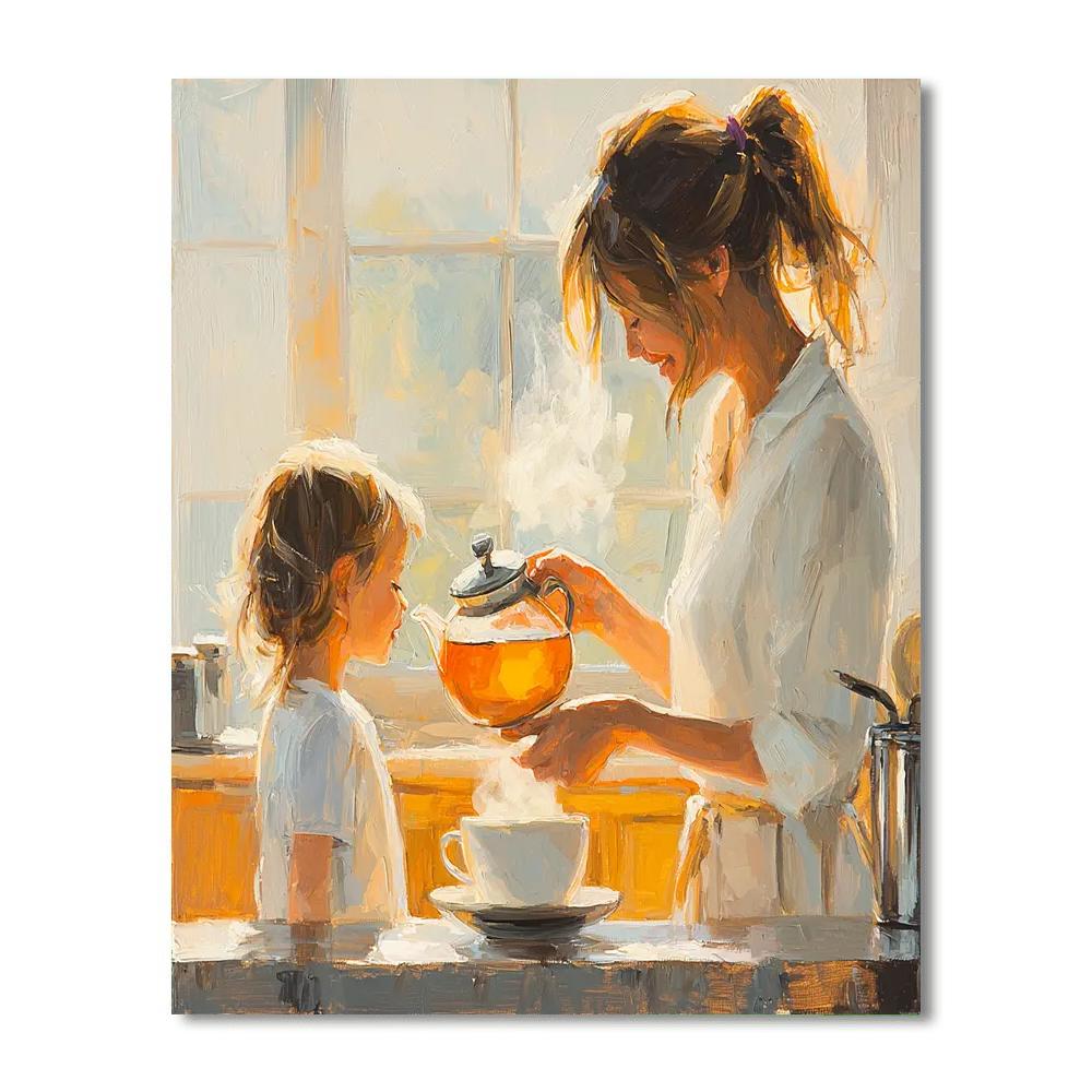 Morning Tea Ritual Paint By Numbers Kits