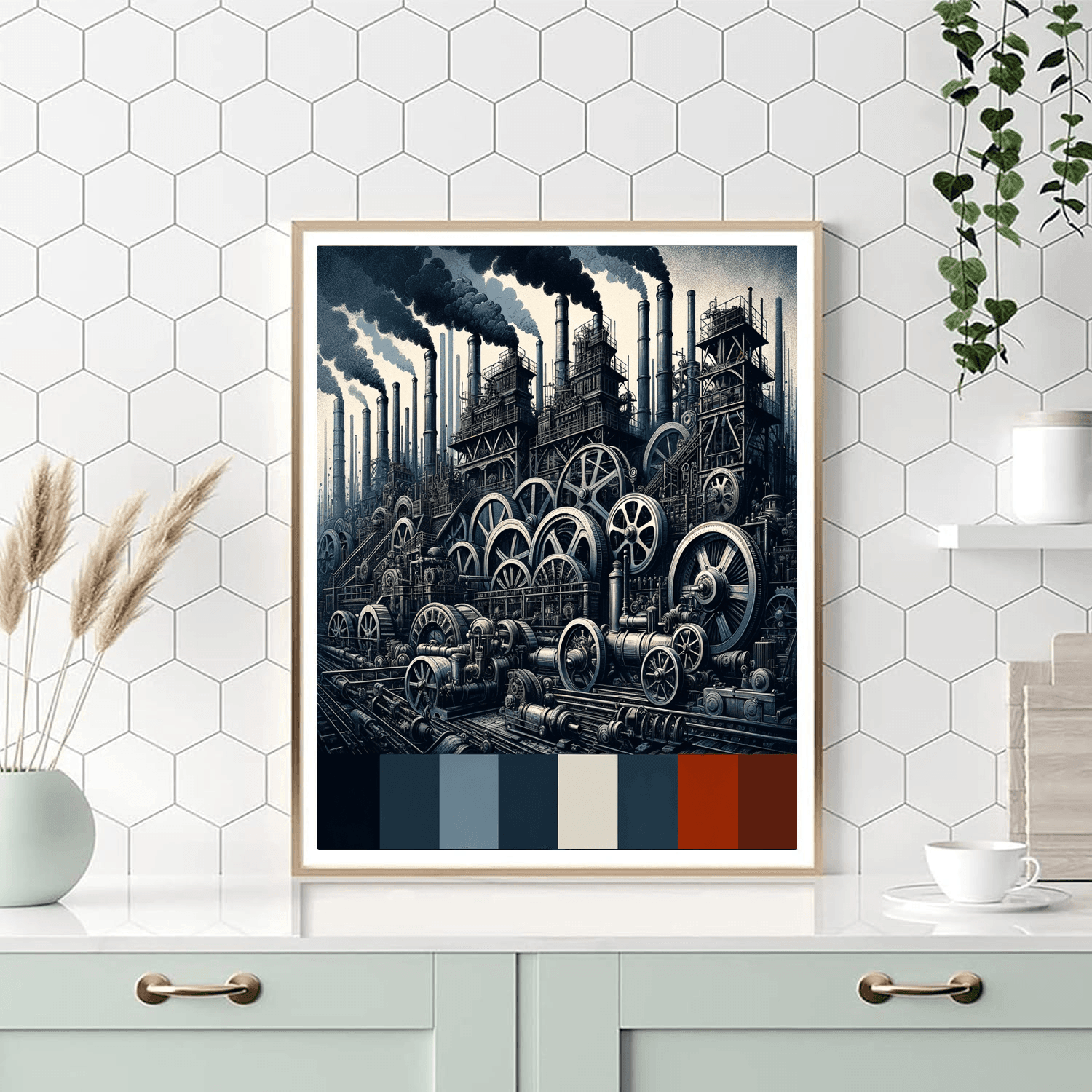 Grand Industrial Revolution Numbered Painting Kits