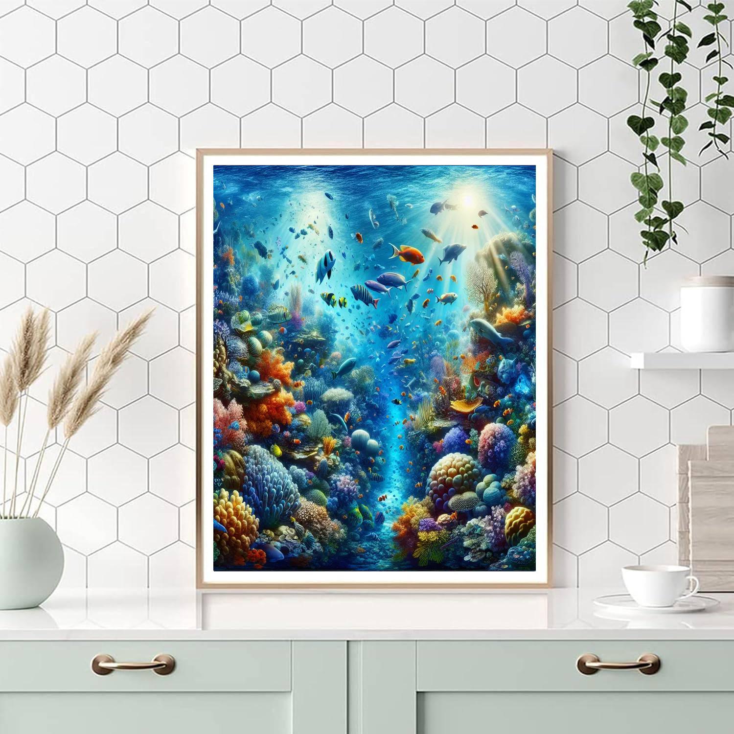 Undersea Adventure Realm Numbered Painting Kits