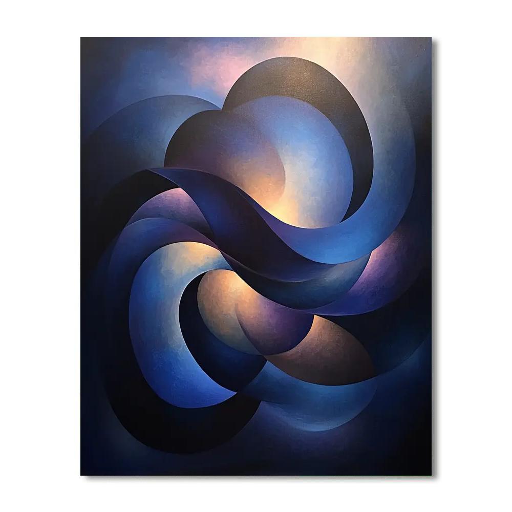 Caravaggio Inspired Eclipse Of The Mind  Number Painting