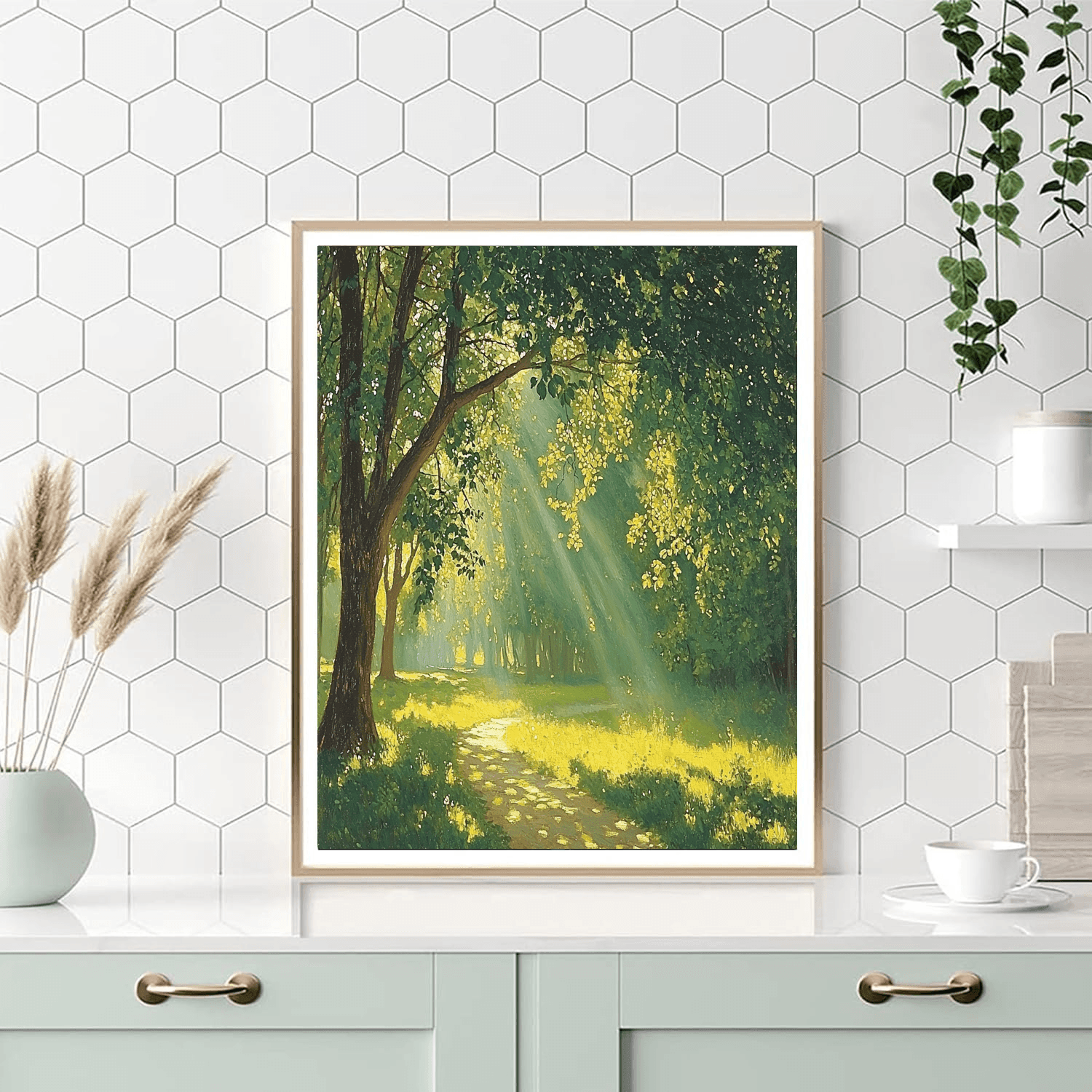 George Inness Inspired Forest Symphony  Paint By Numbers Kits