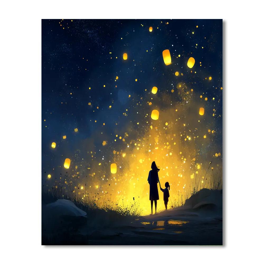 Lanterns Of Light Paint By Numbers Kits