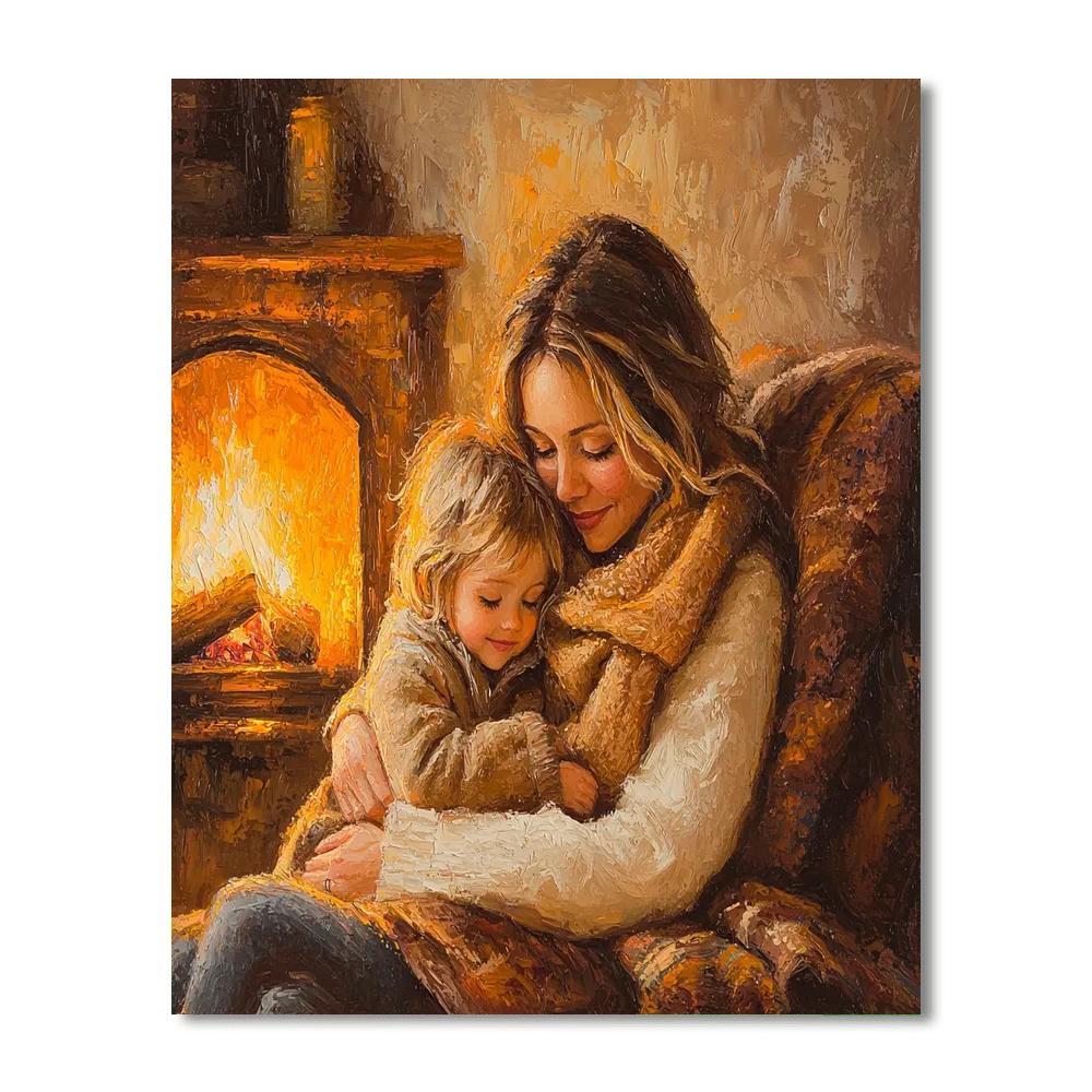 Mom's Heart Of Gold Paint By Numbers Kits