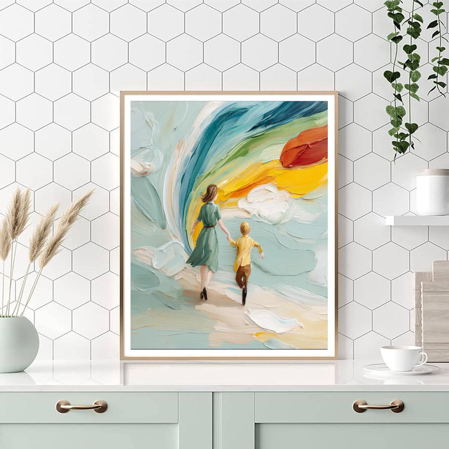 Beyond The Rainbow Painting Number Kit