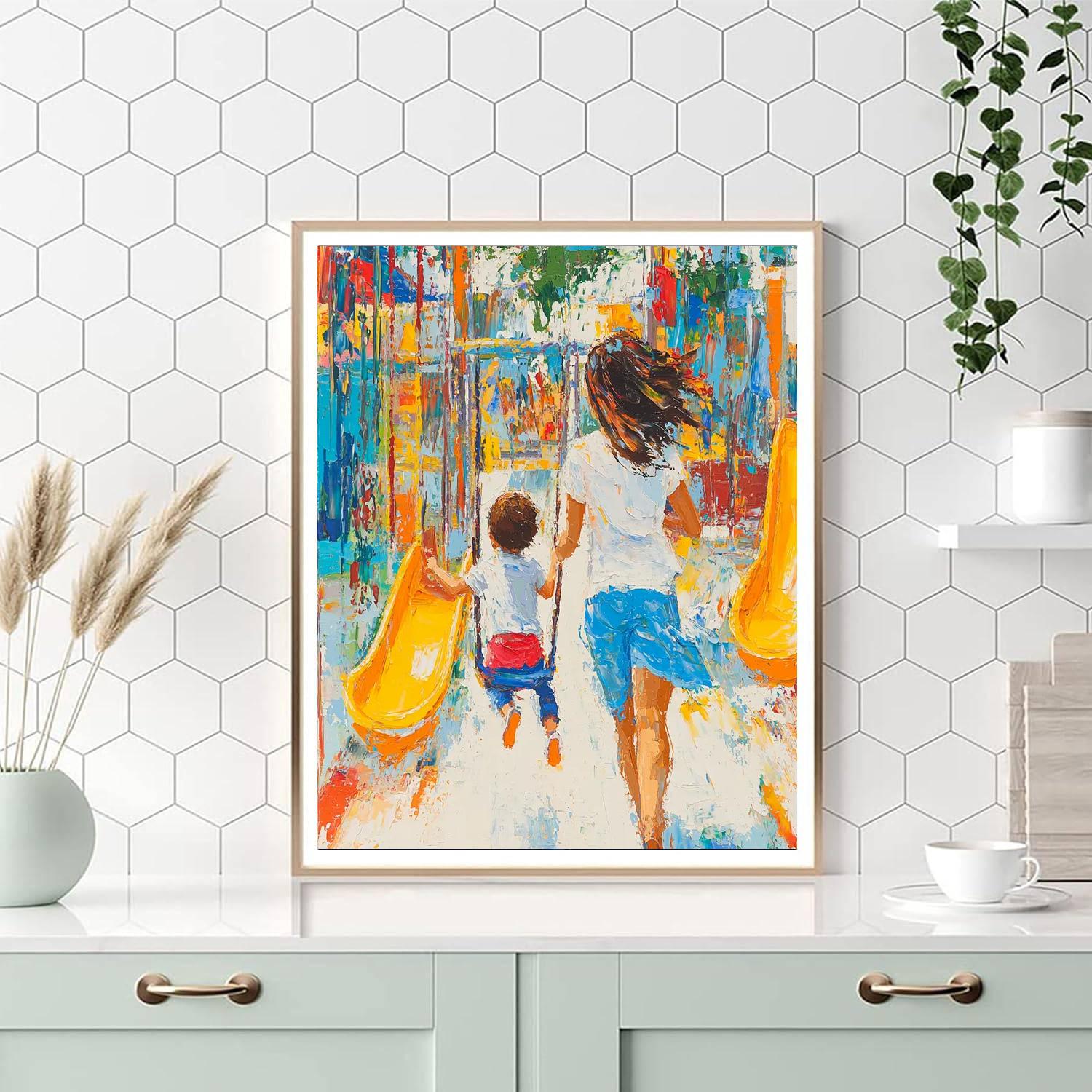Park Playground Adventures DIY Paint By Numbers