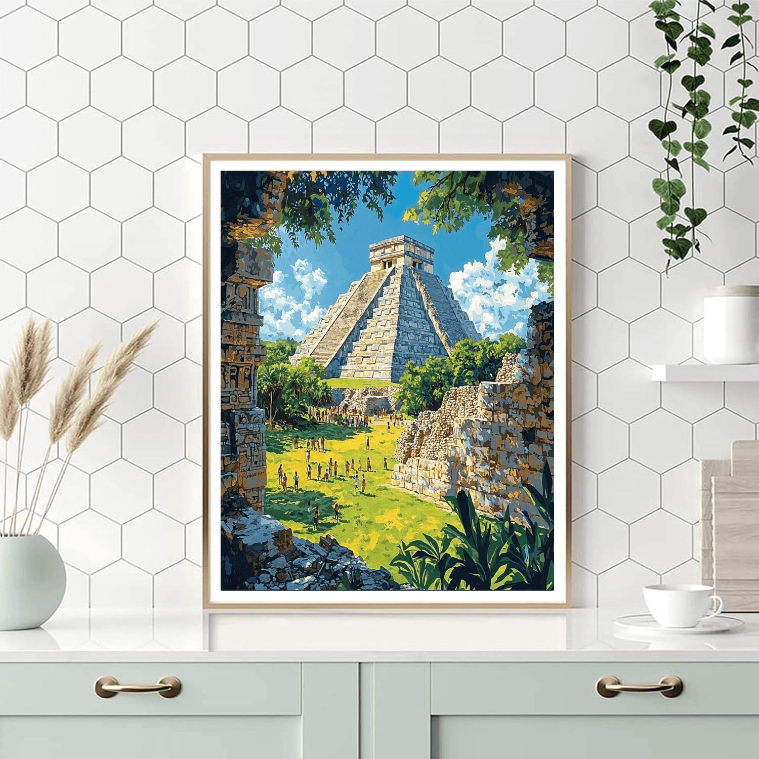 Chichen Itza Paint By Numbers