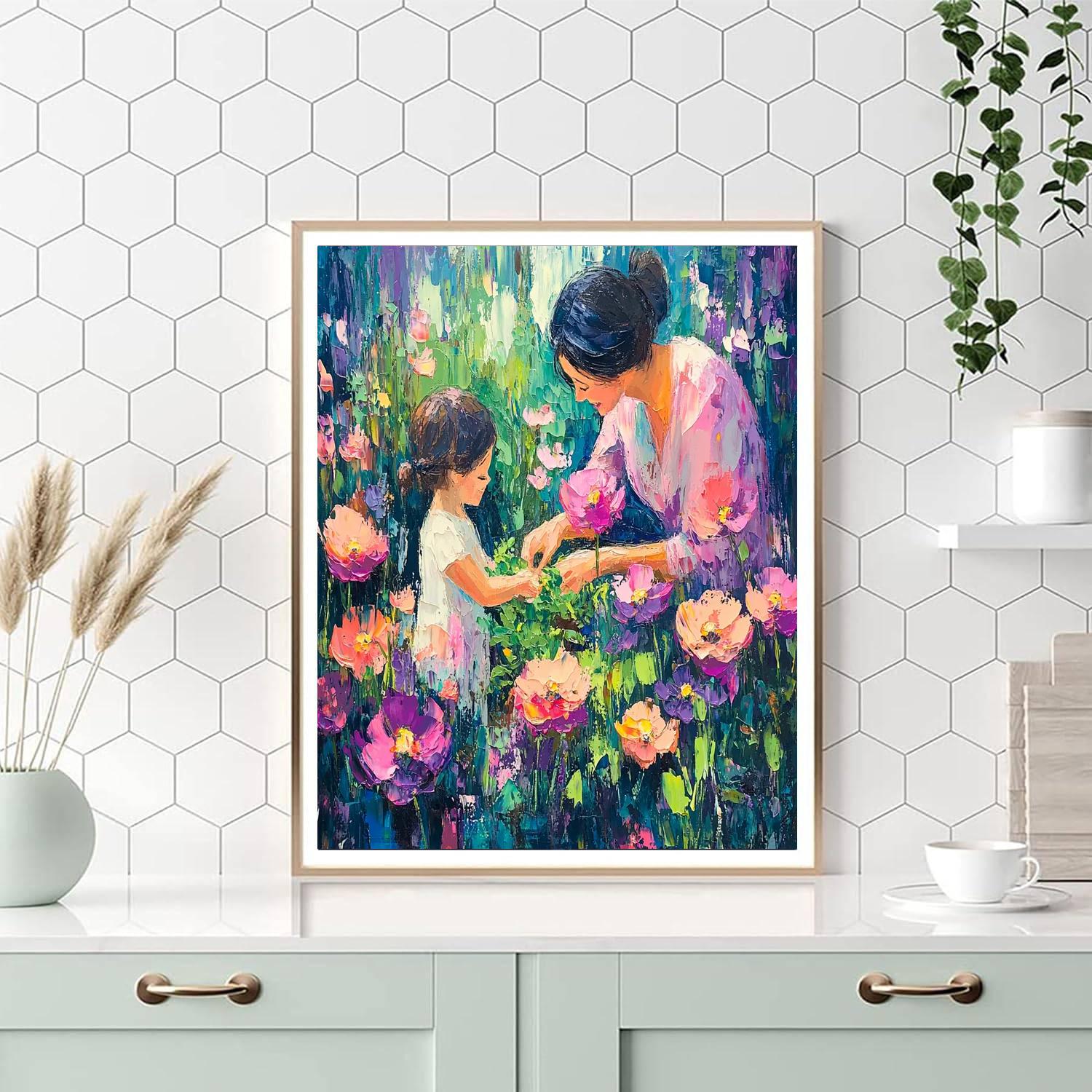 Mom’s Love Blooms Paint By Numbers Kits