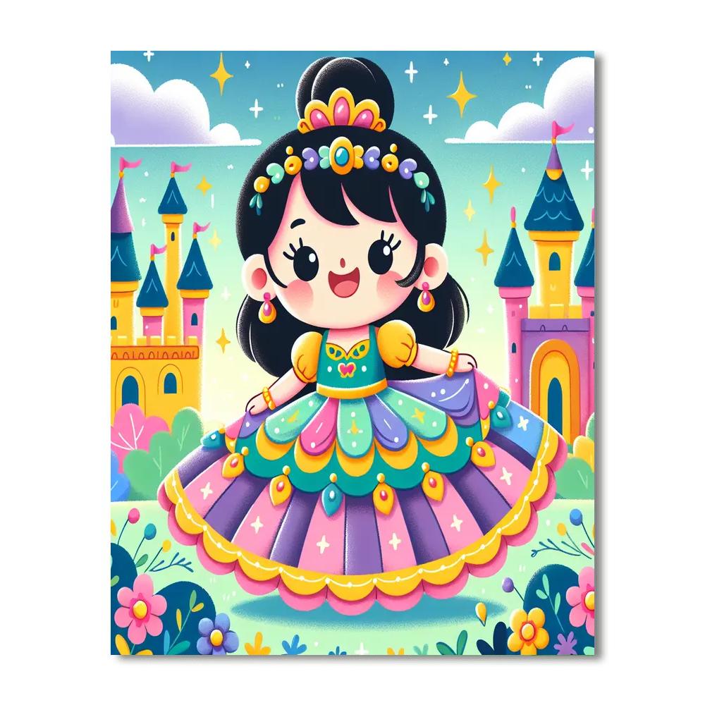 Dancing Princess Numbered Painting Kits