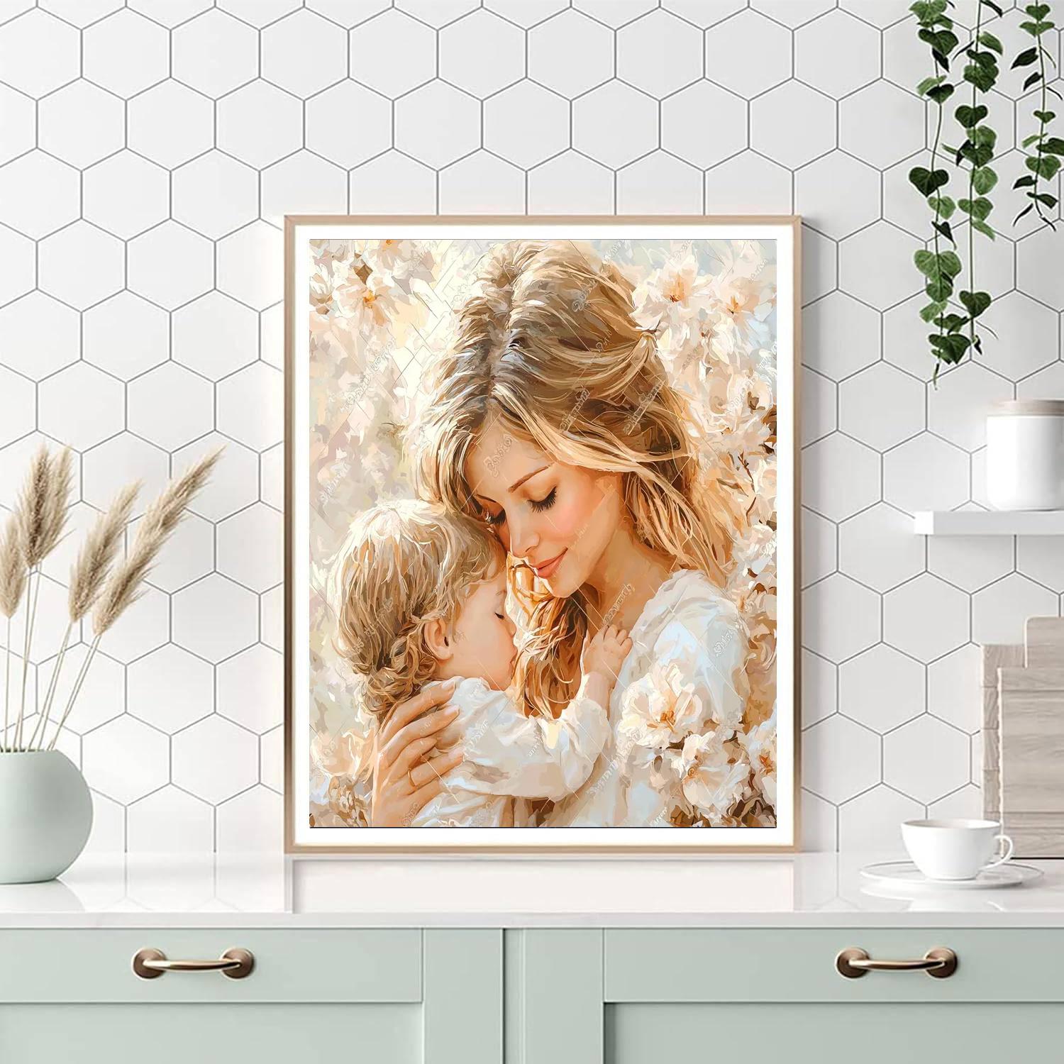 Through Mother’s Eyes Number Painting